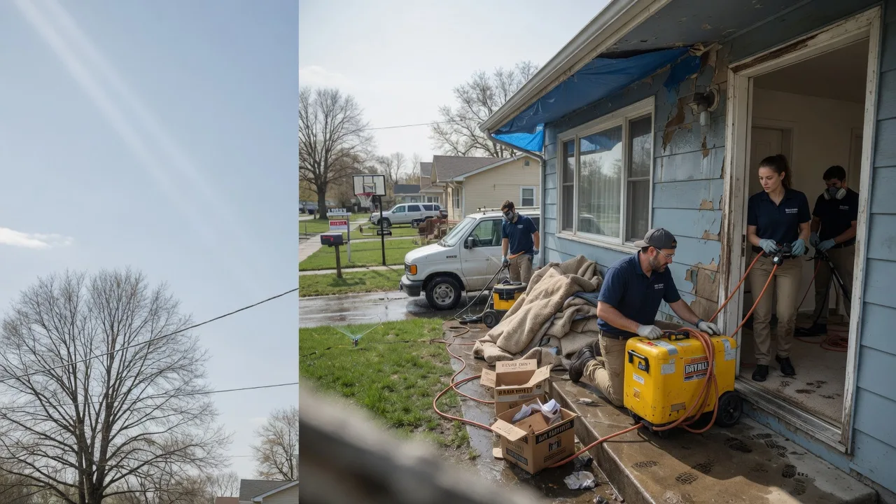 Basement Flood Cleanup in New Prague, MN near me